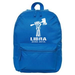 Constellation Libra Scales Of Justice Great Gift 16 in Basic Backpack