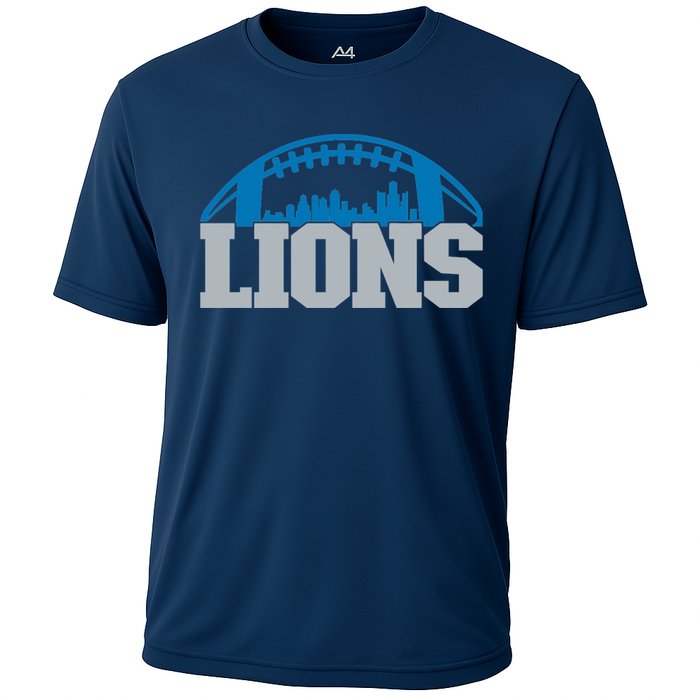 Cool Lions Sports Football With City Cooling Performance Crew T-Shirt