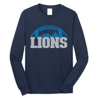 Cool Lions Sports Football With City Long Sleeve Shirt