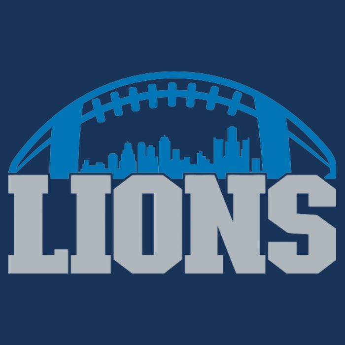 Cool Lions Sports Football With City 16 in Basic Backpack