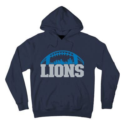 Cool Lions Sports Football With City Tall Hoodie