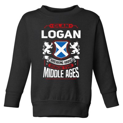 Clan Logan Scottish Surname Family Reunion Scotland Toddler Sweatshirt