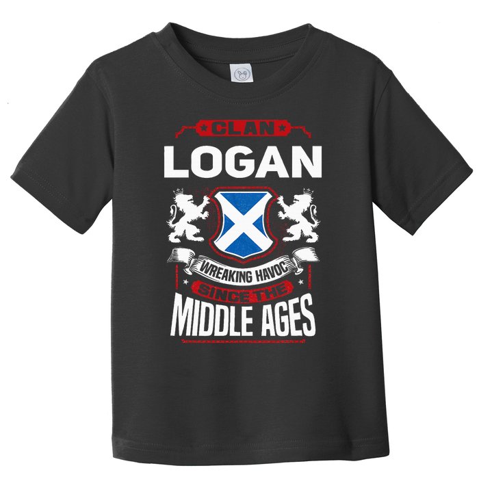 Clan Logan Scottish Surname Family Reunion Scotland Toddler T-Shirt