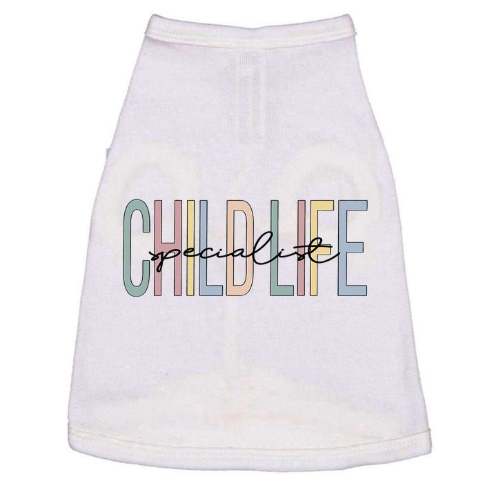 Child Life Specialist Boho Doggie Tank