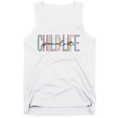 Child Life Specialist Boho Tank Top