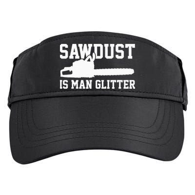 Chainsaw Lumberjack Sawdust Is Man Adult Drive Performance Visor