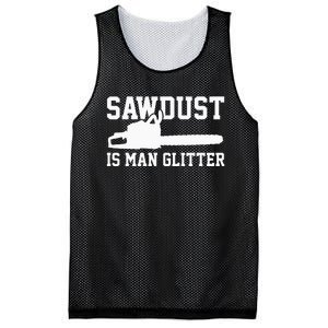 Chainsaw Lumberjack Sawdust Is Man Mesh Reversible Basketball Jersey Tank