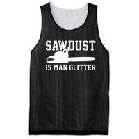 Chainsaw Lumberjack Sawdust Is Man Mesh Reversible Basketball Jersey Tank