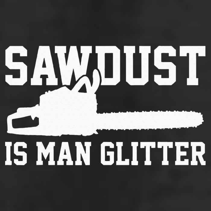 Chainsaw Lumberjack Sawdust Is Man Golf Towel