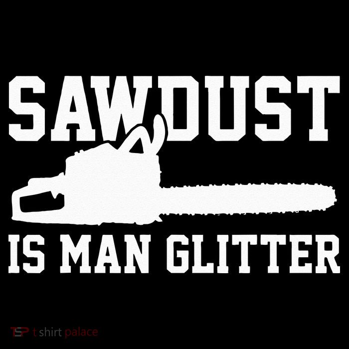 Chainsaw Lumberjack Sawdust Is Man Zip Tote Bag