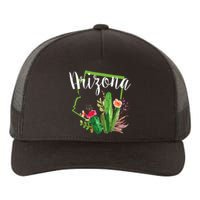 Cute Love State Of Arizona Blooming Cactus Flowers Yupoong Adult 5-Panel Trucker Hat