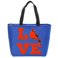 Classic Love St Louis Missouri Baseball Fan Retro Gift Zip Tote Bag