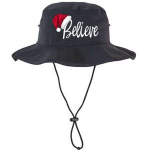 Christmas Long Sleeve TShirt Believe In Santa Claus Shirt Legacy Cool Fit Booney Bucket Hat