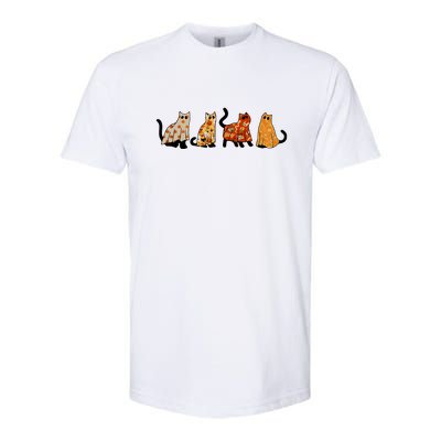 Cat Lover Spooky Season Cat Halloween Fall Autumn Gift Softstyle® CVC T-Shirt