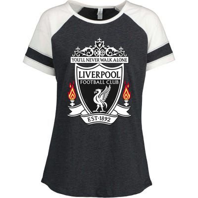 Cool Liverpool Soccer Name Team Club Jersey Enza Ladies Jersey Colorblock Tee