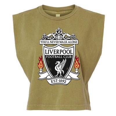 Cool Liverpool Soccer Name Team Club Jersey Garment-Dyed Women's Muscle Tee