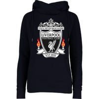 Cool Liverpool Soccer Name Team Club Jersey Womens Funnel Neck Pullover Hood