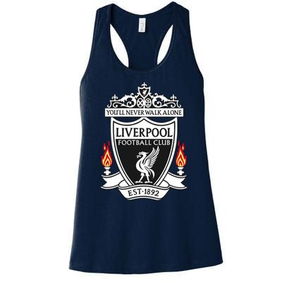 Cool Liverpool Soccer Name Team Club Jersey Women's Racerback Tank