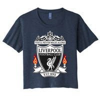 Cool Liverpool Soccer Name Team Club Jersey Women's Crop Top Tee