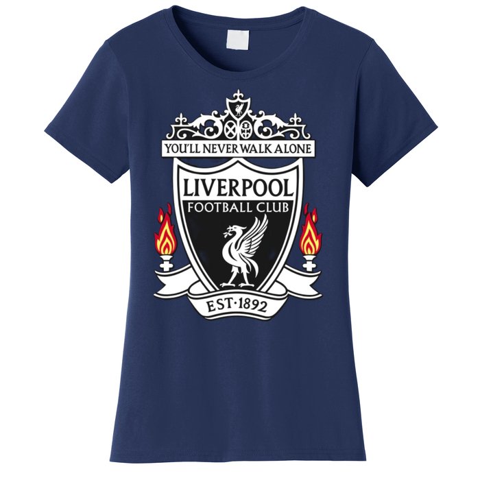 Cool Liverpool Soccer Name Team Club Jersey Women's T-Shirt