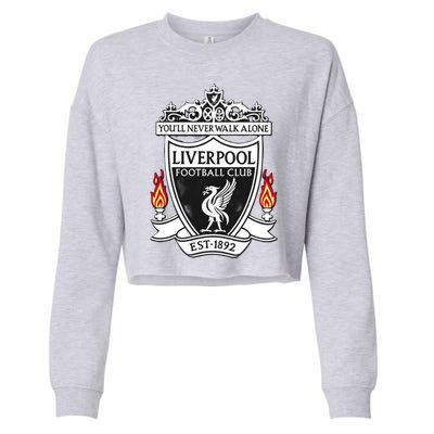 Cool Liverpool Soccer Name Team Club Jersey Cropped Pullover Crew