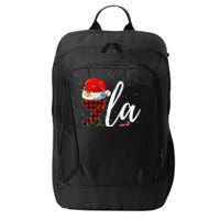 Comma La Santa Hat Kamala Harris 2024 Voting Christmas 2024 City Backpack