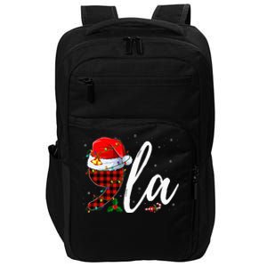 Comma La Santa Hat Kamala Harris 2024 Voting Christmas 2024 Impact Tech Backpack