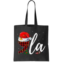 Comma La Santa Hat Kamala Harris 2024 Voting Christmas 2024 Tote Bag