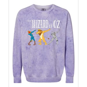 Cowardly Lion Scarecrow Tin Man The W.I.Z.A.R.D Of Oz Colorblast Crewneck Sweatshirt