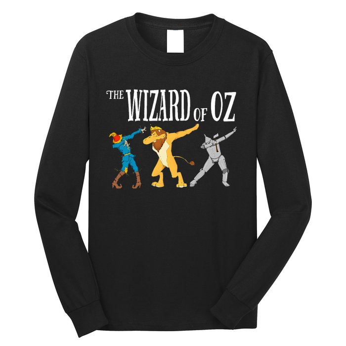 Cowardly Lion Scarecrow Tin Man The W.I.Z.A.R.D Of Oz Long Sleeve Shirt