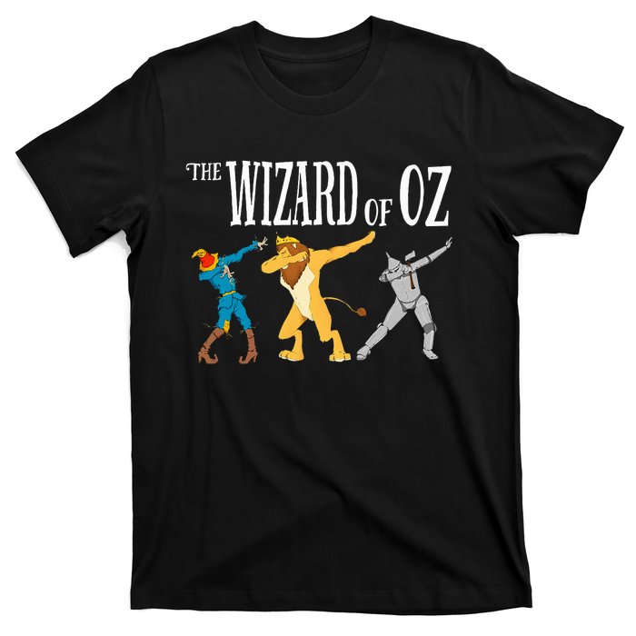 Cowardly Lion Scarecrow Tin Man The W.I.Z.A.R.D Of Oz T-Shirt