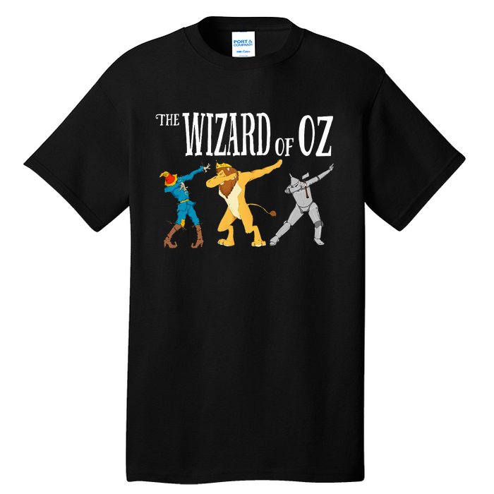 Cowardly Lion Scarecrow Tin Man The W.I.Z.A.R.D Of Oz Tall T-Shirt