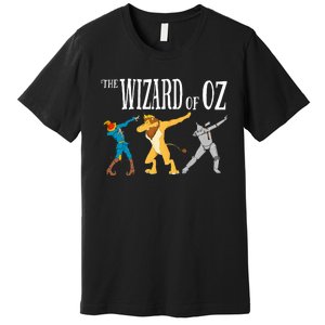 Cowardly Lion Scarecrow Tin Man The W.I.Z.A.R.D Of Oz Premium T-Shirt