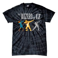 Cowardly Lion Scarecrow Tin Man The W.I.Z.A.R.D Of Oz Tie-Dye T-Shirt