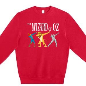 Cowardly Lion Scarecrow Tin Man The W.I.Z.A.R.D Of Oz Premium Crewneck Sweatshirt