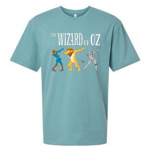 Cowardly Lion Scarecrow Tin Man The W.I.Z.A.R.D Of Oz Sueded Cloud Jersey T-Shirt