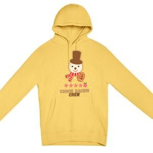 Cute Little Snow Cookie Baking Crew Funny Gift Premium Pullover Hoodie