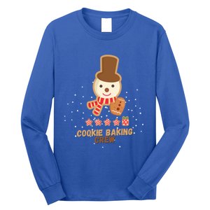 Cute Little Snow Cookie Baking Crew Funny Gift Long Sleeve Shirt