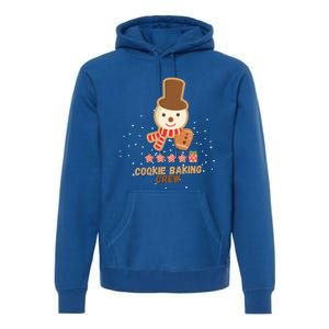 Cute Little Snow Cookie Baking Crew Funny Gift Premium Hoodie