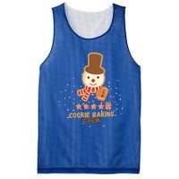 Cute Little Snow Cookie Baking Crew Funny Gift Mesh Reversible Basketball Jersey Tank