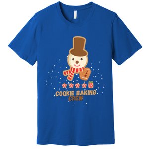 Cute Little Snow Cookie Baking Crew Funny Gift Premium T-Shirt