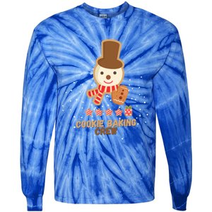 Cute Little Snow Cookie Baking Crew Funny Gift Tie-Dye Long Sleeve Shirt