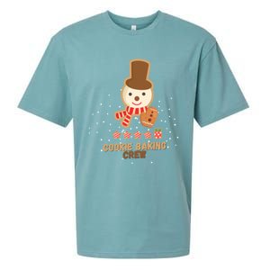 Cute Little Snow Cookie Baking Crew Funny Gift Sueded Cloud Jersey T-Shirt