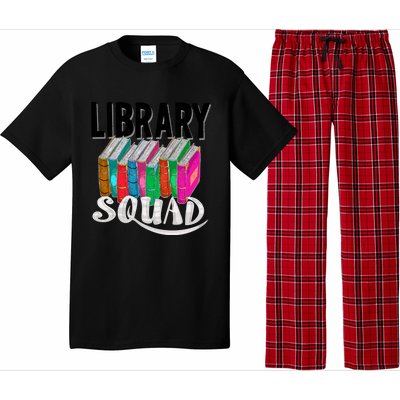 Cool Library Squad Funny Librarian Book Reader Team Gift Pajama Set