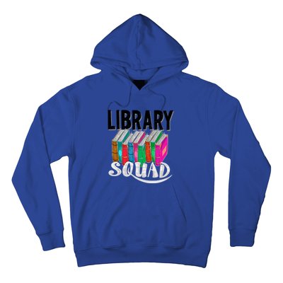 Cool Library Squad Funny Librarian Book Reader Team Gift Hoodie