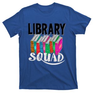 Cool Library Squad Funny Librarian Book Reader Team Gift T-Shirt