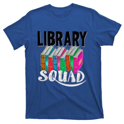 Cool Library Squad Funny Librarian Book Reader Team Gift T-Shirt