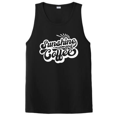 Coffee Lover Summer Vibes Vacay Mode Sunshine And Coffee Gift PosiCharge Competitor Tank