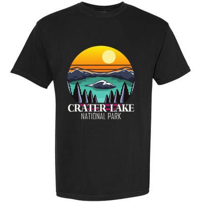 Crater Lake Souvenir National Park Hiking Nature Garment-Dyed Heavyweight T-Shirt