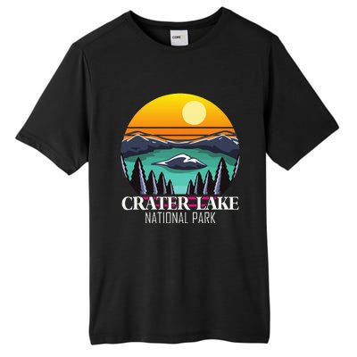 Crater Lake Souvenir National Park Hiking Nature Tall Fusion ChromaSoft Performance T-Shirt